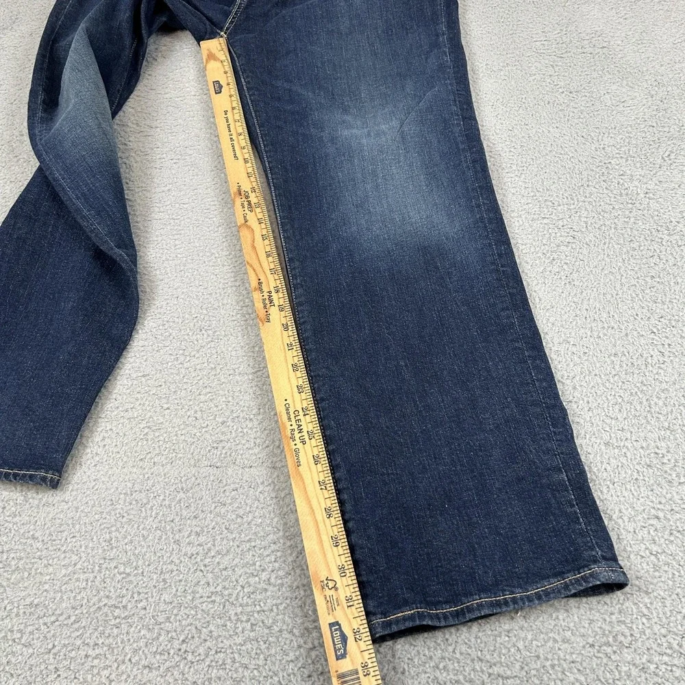 Levis 541 Jeans Mens 40x34 Blue Denim Taper Stretch Premium Big‎ E